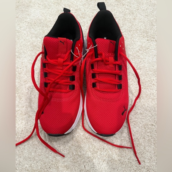 PUMA Electron E Mens Sneaker DM US High Risk RedBlack - Picture 3 of 8